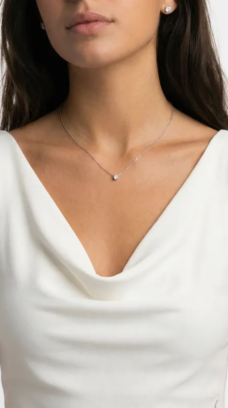 Collier Sofia porté