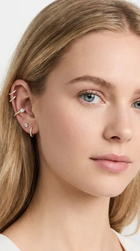 Earcuff Leana porté